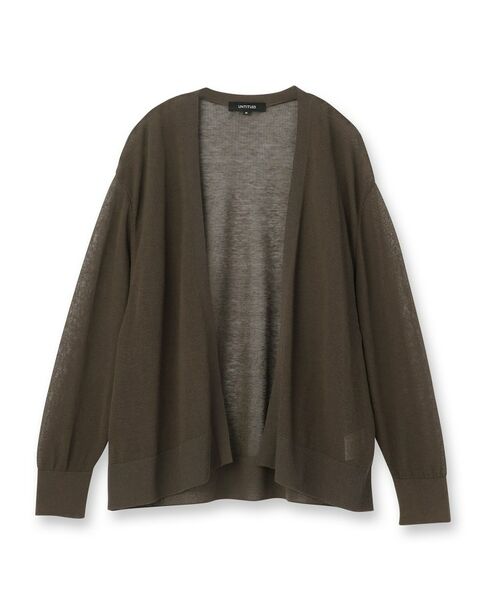 UNTITLED / アンタイトル カーディガン・ボレロ | コットンリネンカーディガン | 詳細1