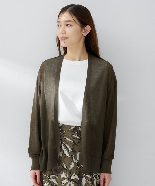 UNTITLED / アンタイトル カーディガン・ボレロ | コットンリネンカーディガン | 詳細14