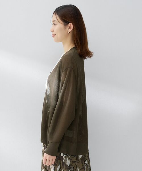 UNTITLED / アンタイトル カーディガン・ボレロ | コットンリネンカーディガン | 詳細15