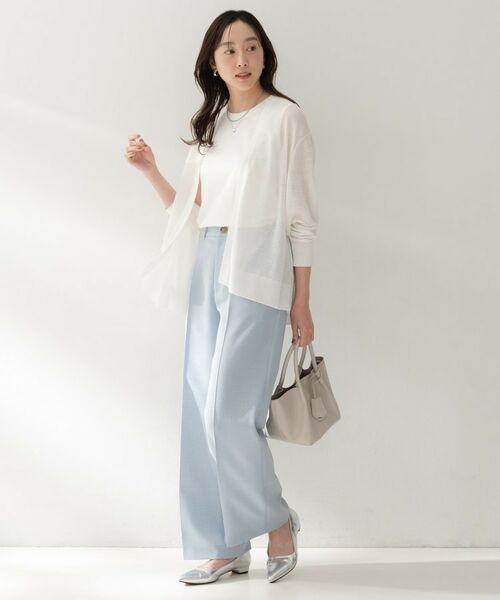 UNTITLED / アンタイトル カーディガン・ボレロ | コットンリネンカーディガン | 詳細4