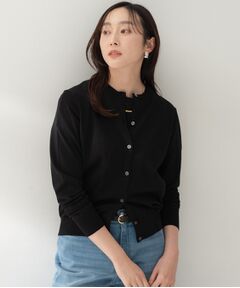 UNTITLED / アンタイトル カーディガン・ボレロ | コットンクルーネックカーディガン