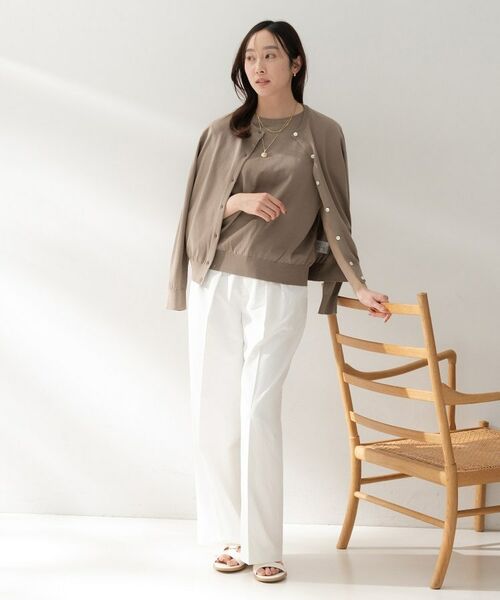 UNTITLED / アンタイトル カーディガン・ボレロ | コットンクルーネックカーディガン | 詳細11