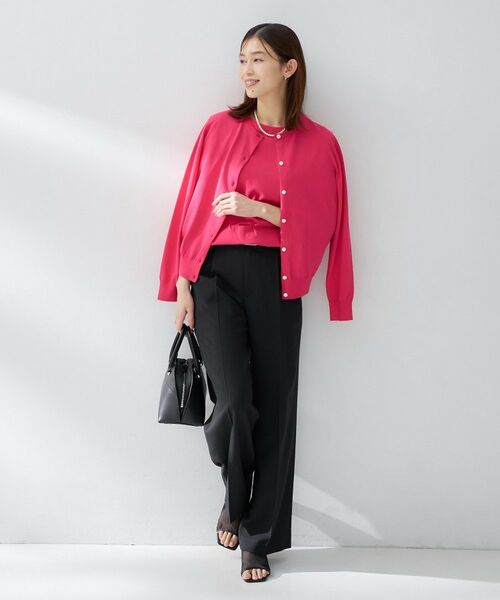 UNTITLED / アンタイトル カーディガン・ボレロ | コットンクルーネックカーディガン | 詳細16