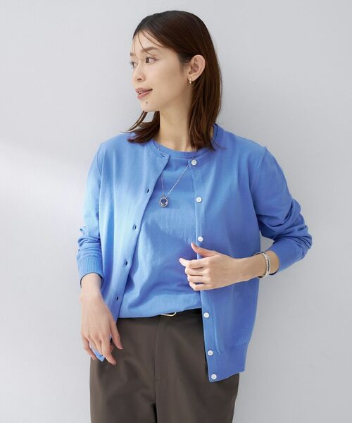 UNTITLED / アンタイトル カーディガン・ボレロ | コットンクルーネックカーディガン | 詳細18