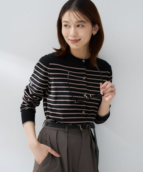 UNTITLED / アンタイトル カーディガン・ボレロ | コットンクルーネックカーディガン | 詳細22