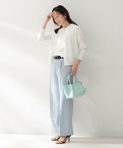 UNTITLED / アンタイトル カーディガン・ボレロ | コットンクルーネックカーディガン | 詳細4