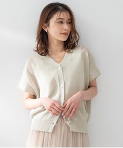 UNTITLED / アンタイトル カーディガン・ボレロ | ドライタッチスリーブレスカーディガン