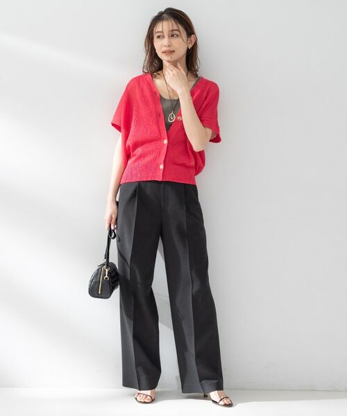 UNTITLED / アンタイトル カーディガン・ボレロ | ドライタッチスリーブレスカーディガン | 詳細19