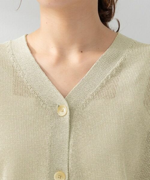 UNTITLED / アンタイトル カーディガン・ボレロ | ドライタッチスリーブレスカーディガン | 詳細25