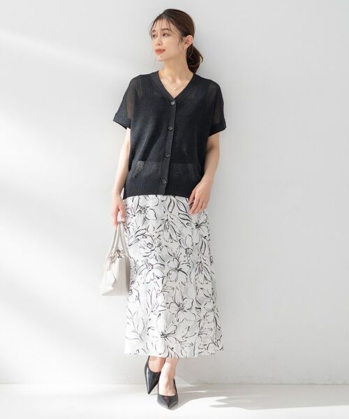 UNTITLED / アンタイトル カーディガン・ボレロ | ドライタッチスリーブレスカーディガン | 詳細7