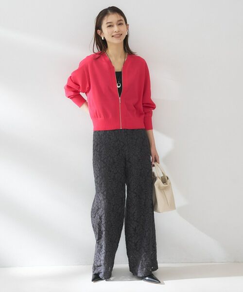 UNTITLED / アンタイトル カーディガン・ボレロ | シアーレーヨンZIPカーディガン | 詳細19