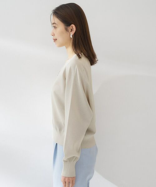 UNTITLED / アンタイトル カーディガン・ボレロ | シアーレーヨンZIPカーディガン | 詳細23