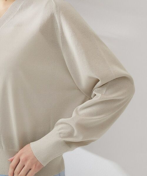 UNTITLED / アンタイトル カーディガン・ボレロ | シアーレーヨンZIPカーディガン | 詳細26