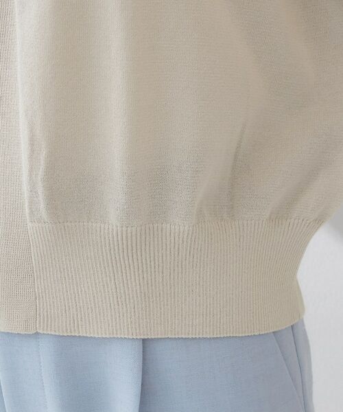 UNTITLED / アンタイトル カーディガン・ボレロ | シアーレーヨンZIPカーディガン | 詳細27