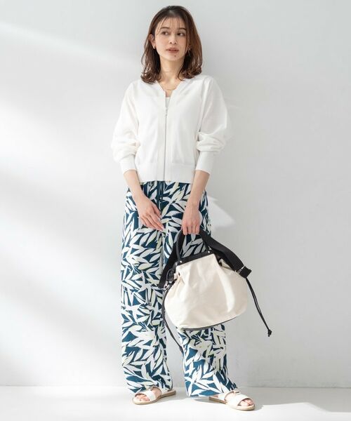 UNTITLED / アンタイトル カーディガン・ボレロ | シアーレーヨンZIPカーディガン | 詳細4