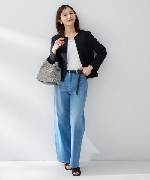 UNTITLED / アンタイトル ノーカラージャケット | ミニマルシルエットジャケット | 詳細11