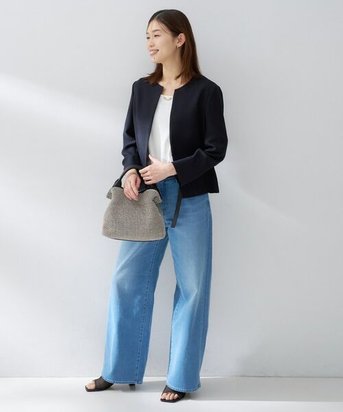 UNTITLED / アンタイトル ノーカラージャケット | ミニマルシルエットジャケット | 詳細12