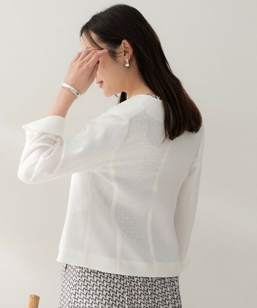 UNTITLED / アンタイトル ノーカラージャケット | ミニマルシルエットジャケット | 詳細2