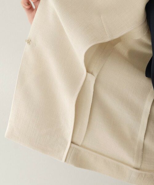 UNTITLED / アンタイトル ノーカラージャケット | ミニマルシルエットジャケット | 詳細23