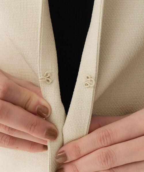 UNTITLED / アンタイトル ノーカラージャケット | ミニマルシルエットジャケット | 詳細24