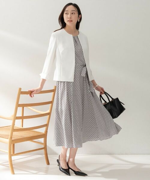 UNTITLED / アンタイトル ノーカラージャケット | ミニマルシルエットジャケット | 詳細4