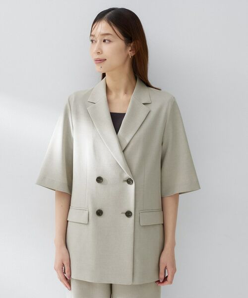 UNTITLED / アンタイトル テーラードジャケット | ハーフスリーブジャケット | 詳細10