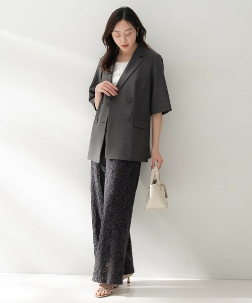 UNTITLED / アンタイトル テーラードジャケット | ハーフスリーブジャケット | 詳細8