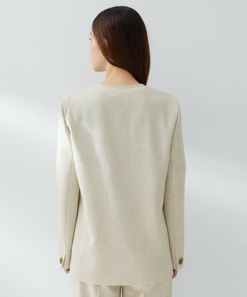 UNTITLED / アンタイトル ノーカラージャケット | スラブカラーレスジャケット | 詳細13