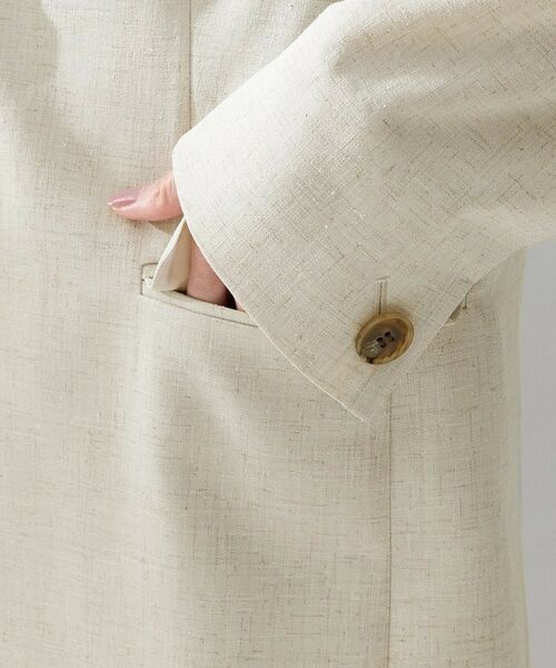 UNTITLED / アンタイトル ノーカラージャケット | スラブカラーレスジャケット | 詳細16