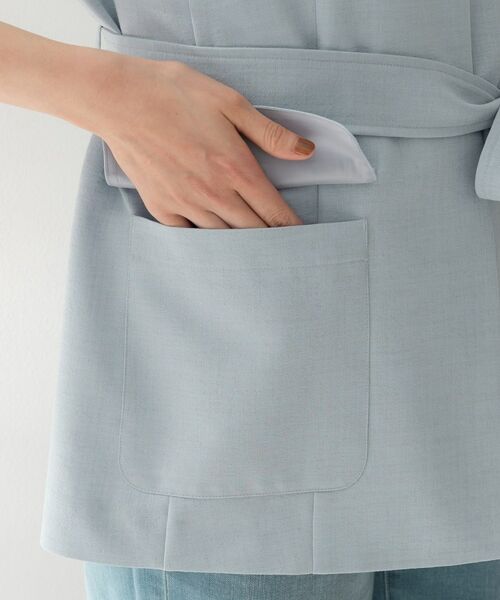 UNTITLED / アンタイトル ベスト | スラブキーネックジレ | 詳細24