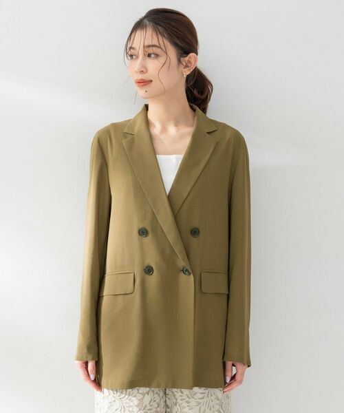 UNTITLED / アンタイトル テーラードジャケット | ドライシアーダブルジャケット | 詳細12