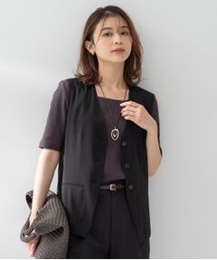 UNTITLED / アンタイトル ベスト | ドライシアーVネックジレ