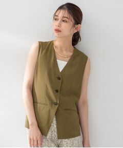 UNTITLED / アンタイトル ベスト | ドライシアーVネックジレ