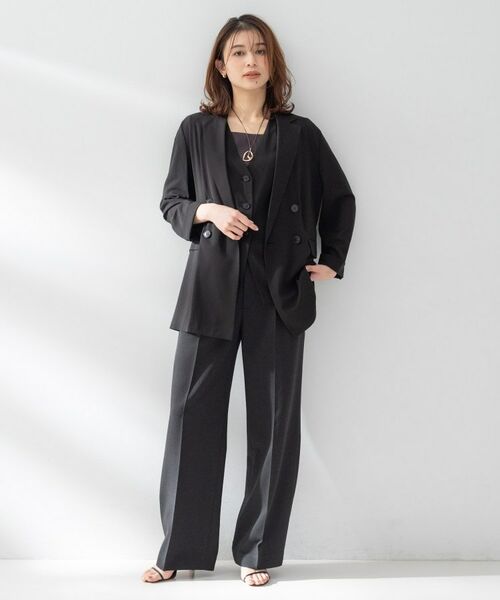 UNTITLED / アンタイトル ベスト | ドライシアーVネックジレ | 詳細4