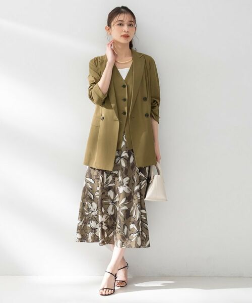 UNTITLED / アンタイトル ベスト | ドライシアーVネックジレ | 詳細9