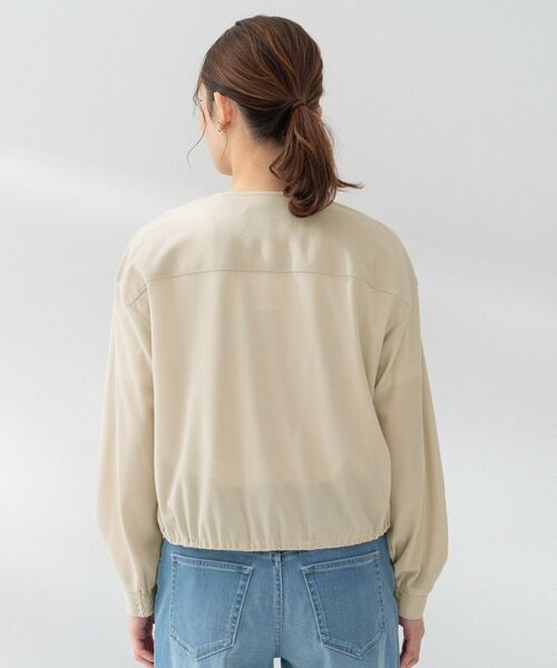 UNTITLED / アンタイトル レザーブルゾン・ジャケット | シアーブルゾン | 詳細16