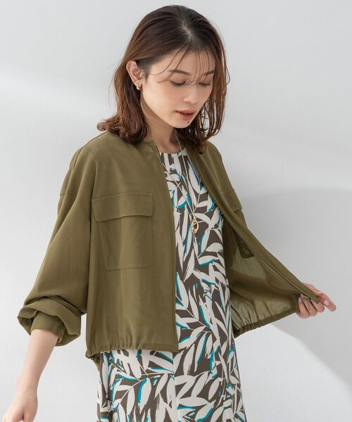 UNTITLED / アンタイトル レザーブルゾン・ジャケット | シアーブルゾン | 詳細6