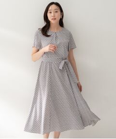 UNTITLED / アンタイトル ロング・マキシ丈ワンピース | ジオメプリントワンピース