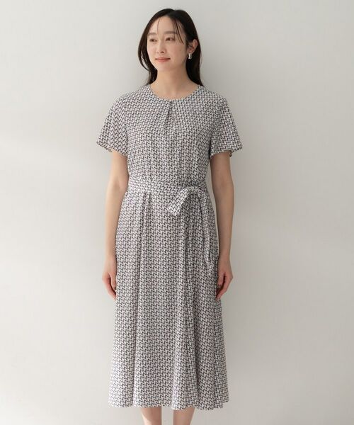 UNTITLED / アンタイトル ロング・マキシ丈ワンピース | ジオメプリントワンピース | 詳細6