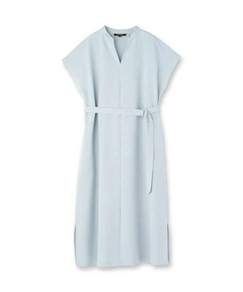 UNTITLED / アンタイトル ロング・マキシ丈ワンピース | スラブバンドカラーワンピース | 詳細1