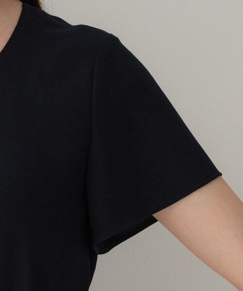 UNTITLED / アンタイトル ミニ丈・ひざ丈ワンピース | ドレープツイルワンピース | 詳細11