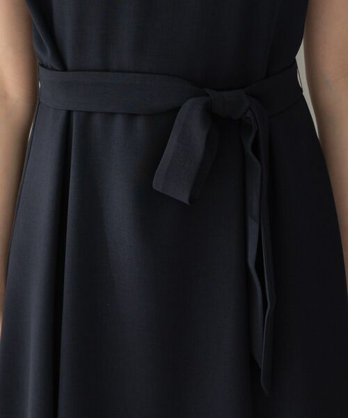 UNTITLED / アンタイトル ミニ丈・ひざ丈ワンピース | ドレープツイルワンピース | 詳細12