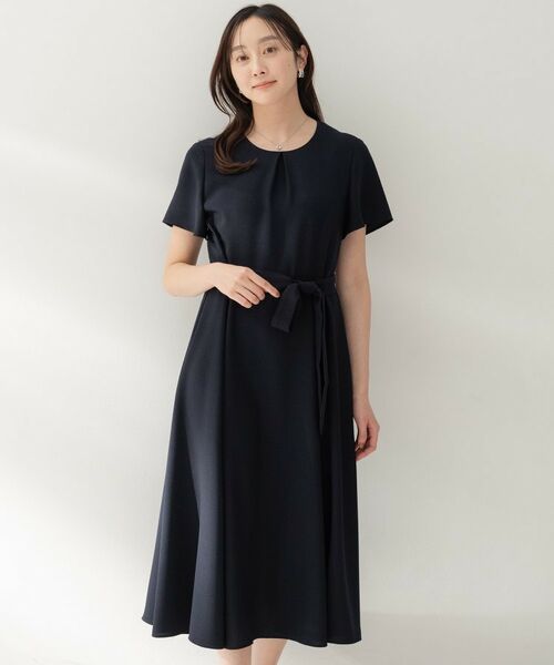 UNTITLED / アンタイトル ミニ丈・ひざ丈ワンピース | ドレープツイルワンピース | 詳細2