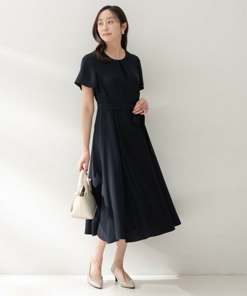 UNTITLED / アンタイトル ミニ丈・ひざ丈ワンピース | ドレープツイルワンピース | 詳細3