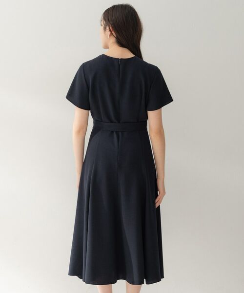 UNTITLED / アンタイトル ミニ丈・ひざ丈ワンピース | ドレープツイルワンピース | 詳細8