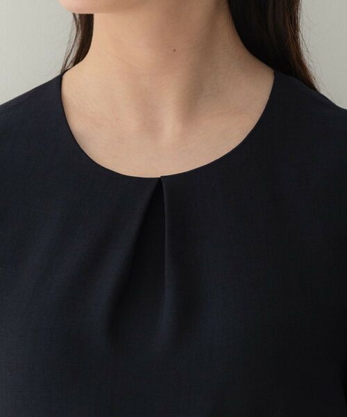 UNTITLED / アンタイトル ミニ丈・ひざ丈ワンピース | ドレープツイルワンピース | 詳細9