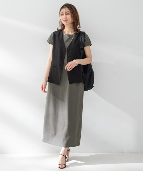 UNTITLED / アンタイトル ロング・マキシ丈ワンピース | ライトプレーティングワンピース | 詳細4