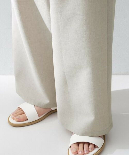 UNTITLED / アンタイトル パンツ | 【古畑星夏さん着用/接触冷感/吸水速乾】リラックスワイドパンツ | 詳細17