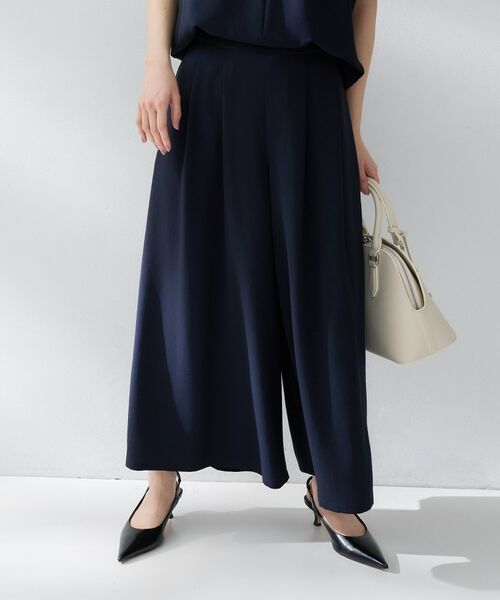 UNTITLED / アンタイトル ショート・ハーフ・半端丈パンツ | リラックスガウチョパンツ | 詳細12