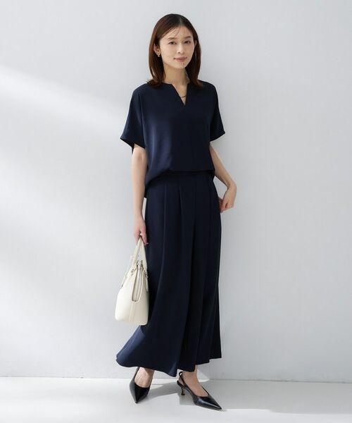 UNTITLED / アンタイトル ショート・ハーフ・半端丈パンツ | リラックスガウチョパンツ | 詳細13